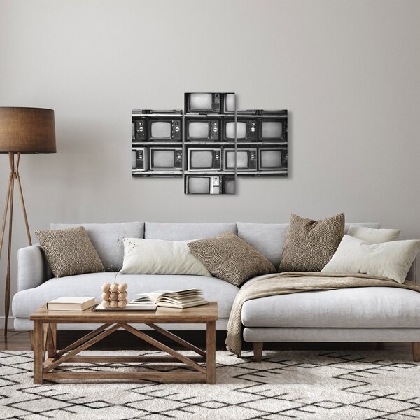 Tablou - Retro TV (90x60 cm)