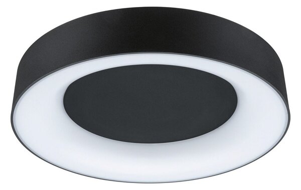 Plafoniere Paulmann, Casca, reglabil, Negru, Baie, Metal, Modern