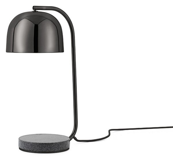 Lampă de masă Normann Copenhagen, Negru, Camera de zi, Metal