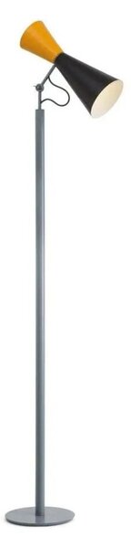 Lampadar Nemo Lighting, Galben, Camera de zi, Metal, Vintage