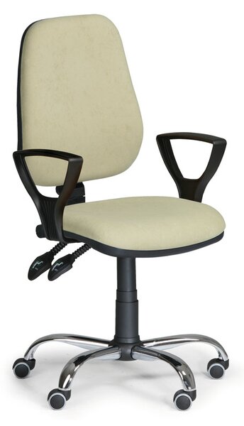 Scaun de lucru Comfort SY cu cotiere, verde