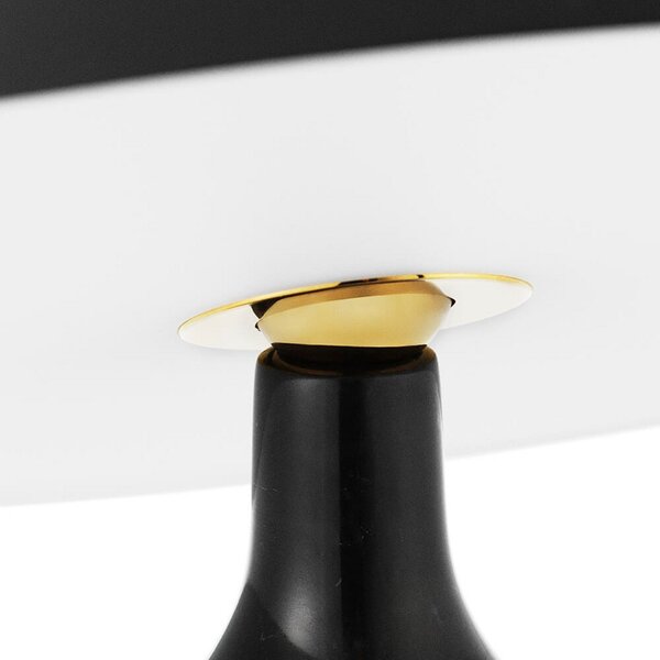 Lampă de masă Normann Copenhagen, Negru, Camera de zi, Marmură