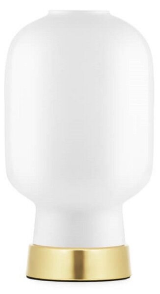 Lampă de masă Normann Copenhagen, Alb, Camera de zi, Sticlă