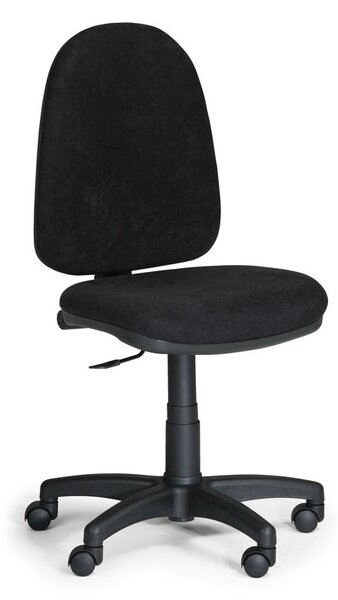 Scaun de lucru Torino fără cotiere, negru