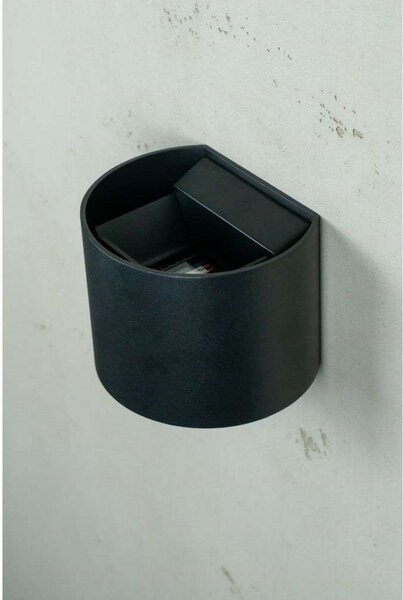 Lămpi de exterior Dyberg Larsen, Mars, Negru, Terasă, Metal, Scandinavă