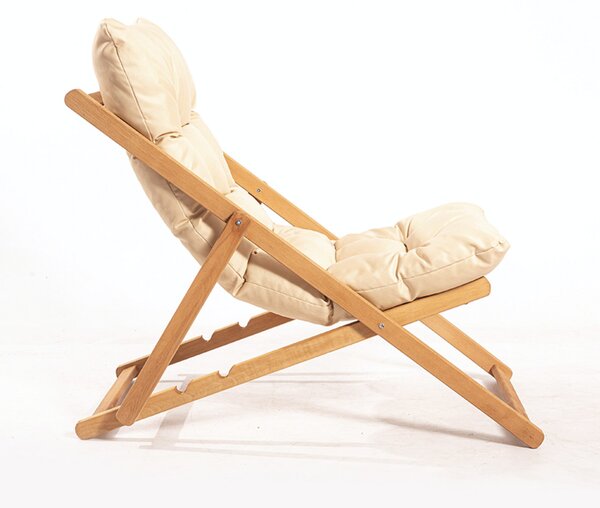 Set grădină masă și scaune (3 buc.) Mackenzie 5 (maro + crem). 1082995