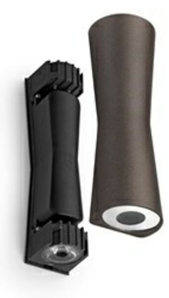 Clessidra 40°+40° Aplica de Exterior Dark Brown - Flos