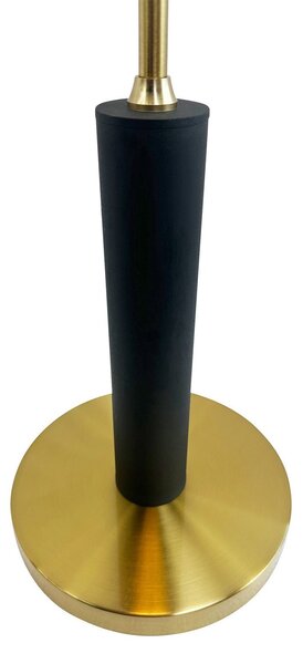Lampadar Dyberg Larsen, Yoyo, reglabil, Negru, Camera de zi, Metal, Design