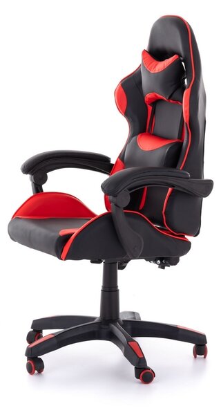 Scaun gaming Forza, rosu/negru