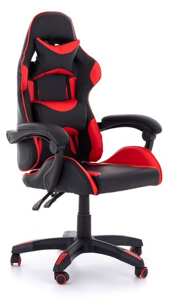 Scaun gaming Forza, rosu/negru