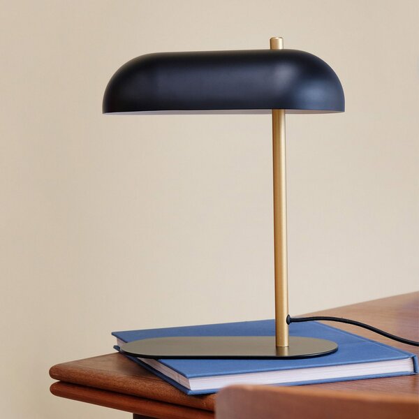 Lampă de masă Dyberg Larsen, Arch, Negru, Studiu / Birou, Metal, Design