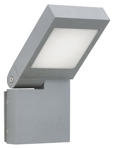 Albert Leuchten Aplică cu LED 0111, cap pivotant, argintiu, Gri, Metal, Modern