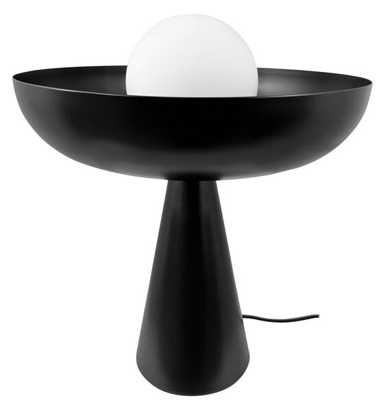 Lampă de masă Dyberg Larsen, Ava, Negru, Camera de zi, Metal, Design