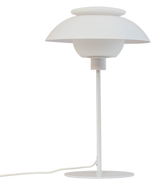 Lampă de masă Dyberg Larsen, Opus, Alb, Camera de zi, Metal, Design