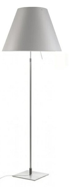 Lampadar Luceplan, reglabil, Alb, Camera de zi, Aluminiu