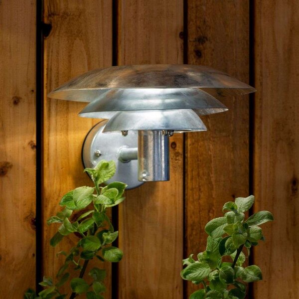 Lampă de Exterior Dyberg Larsen, DL25, Metalic, Terasă, Metal, Scandinavă