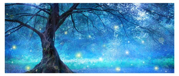 Tablou - Pădure mistică (120x50 cm)