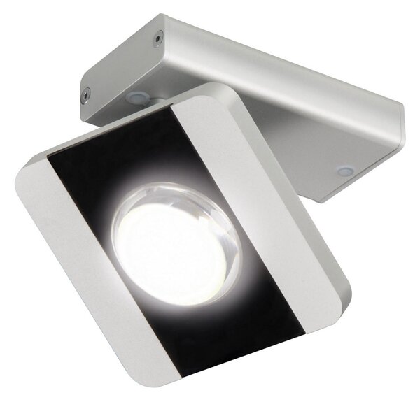 GRIMMEISEN LICHT Onyxx.LED Movex spot LED dimabilă PA, reglabil, Gri, Camera de zi / sufragerie, Metal, Modern