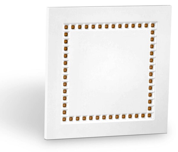 EVN ALQ LED panou alb 12W 25x25cm 3,000K, reglabil, Alb, Studiu / Birou, Plastic, Modern