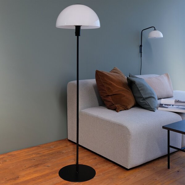 Lampadar Dyberg Larsen, Jazz, Negru, Camera de zi, Metal, Scandinavă