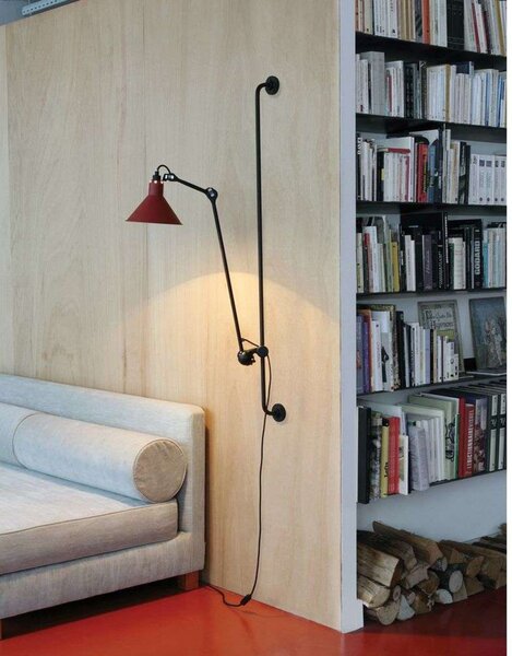 Lampă de perete Lampe Gras, Negru, Camera de zi, Metal, Design industrial