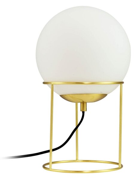 Lampă de masă Dyberg Larsen, Madrid, Auriu / Alamă, Camera de zi, Metal, Design