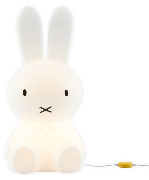 Lampă de masă Mr Maria, Miffy, reglabil, Alb, Cameră pentru copii, Plastic