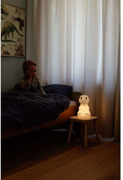 Lampă de masă Mr Maria, Rena First Light, reglabil, Alb, Cameră pentru copii, Plastic, Viața tânără