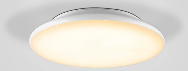 EVN Catino Plafonieră cu LED, senzor, 25 cm, reglabil, Alb, Baie, Plastic, Modern