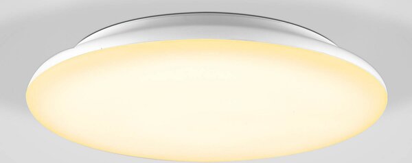 EVN Catino LED plafonieră cu LED-uri, CCT, 40 cm, reglabil, Alb, Baie, Plastic, Modern