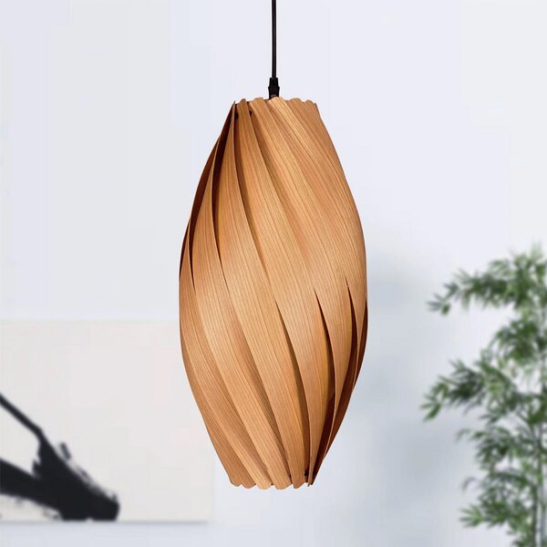 Gofurnit Ardere pendul cireș, înălțime 50 cm, reglabil, Lemn, Camera de zi / sufragerie, Lemn, Design