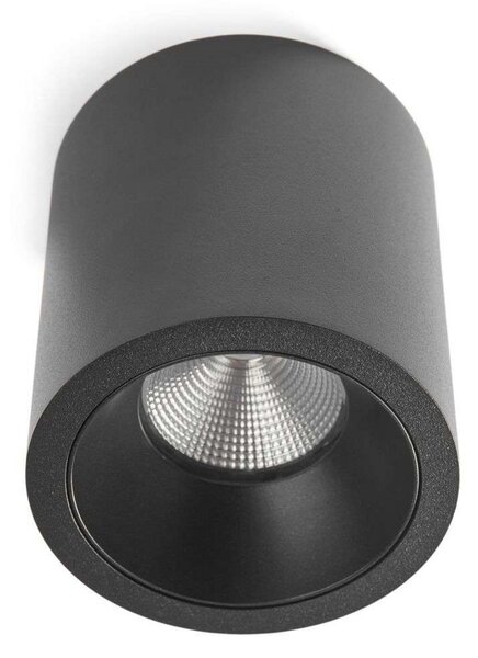Plafoniere ANTIDARK, reglabil, Negru, Camera de zi, Aluminiu