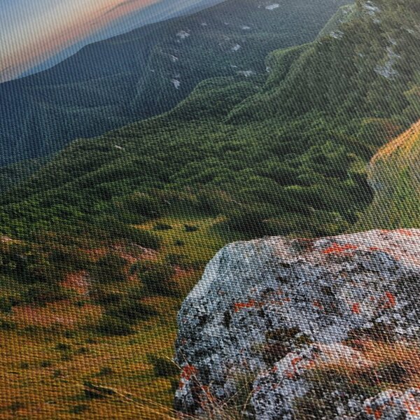 Tablou - Peisaj montan (120x50 cm)