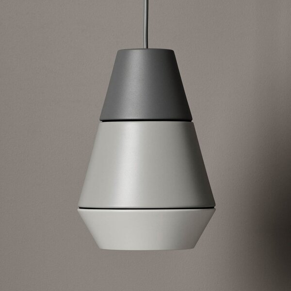 GRUPA Ili La Lava lampă suspendată gri, reglabil, Gri, Camera de zi / sufragerie, Metal, Design