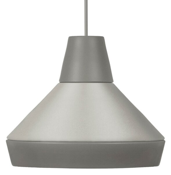 GRUPA Ili Cats Hat lampă suspendată gri deschis, reglabil, Gri, Camera de zi / sufragerie, Metal, Design