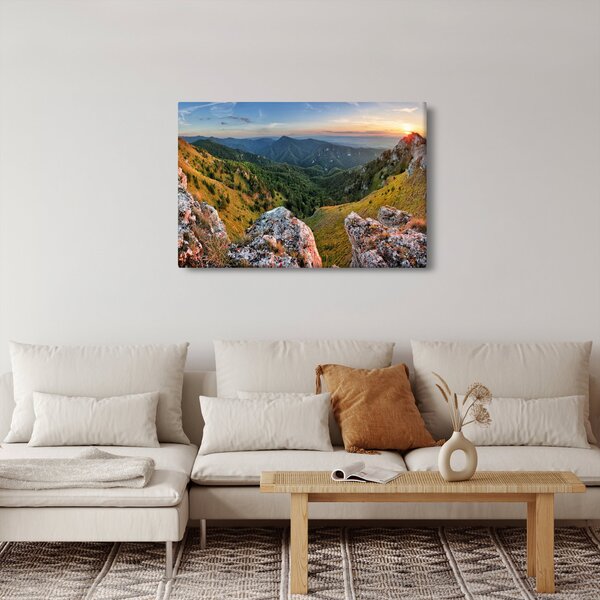 Tablou - Peisaj montan (90x60 cm)