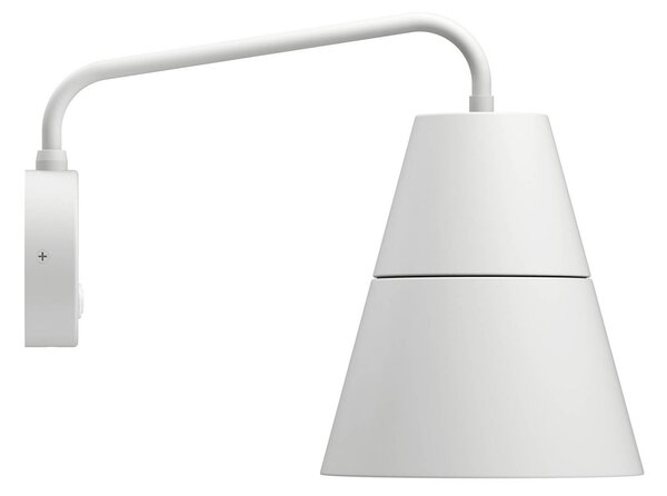 GRUPA Ili aplică cu cablu ștecher, alb, Alb, Camera de zi / sufragerie, Metal, Design