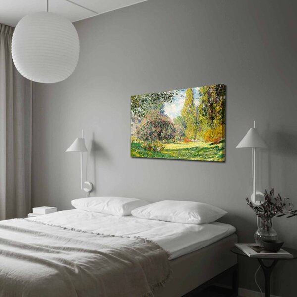 Pictură decorativă pe pânză, peisaj, 70 x 100 cm