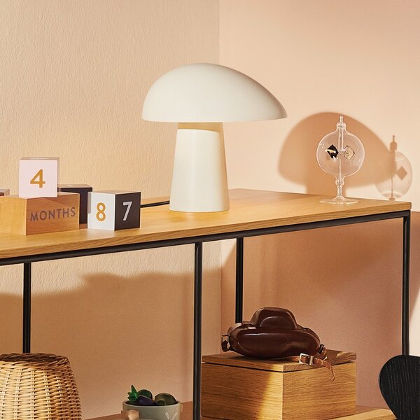 Lampă de masă FRITZ HANSEN, Night Owl, Alb, Camera de zi, Metal, Design