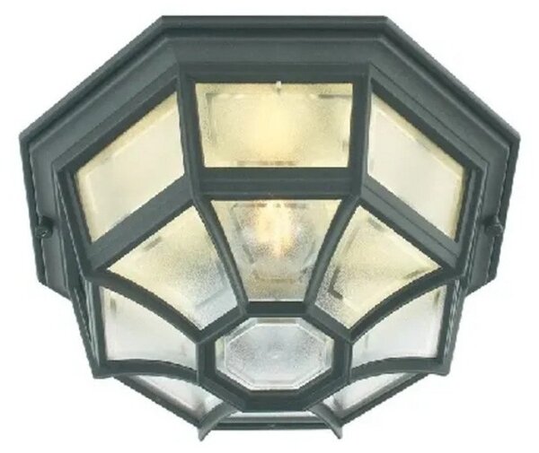 Lampă de Exterior Norlys, Negru, Terasă, Plastic