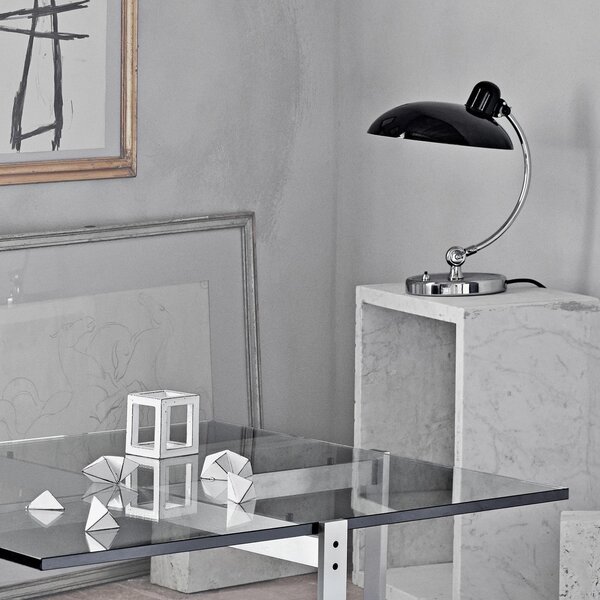 Lampă de masă FRITZ HANSEN, Kaiser Idell 6631-T Luxus, Negru, Camera de zi, Metal, Design