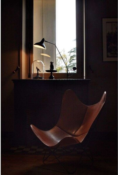 Lampă de masă DCW, Negru, Camera de zi, Metal