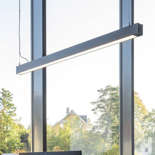 The Light Group Banda luminoasă LED SLC CLICK, negru, 56 cm, CCT, DALI, IP20, reglabil, Negru, Camera de zi / sufragerie, Aluminiu, Modern