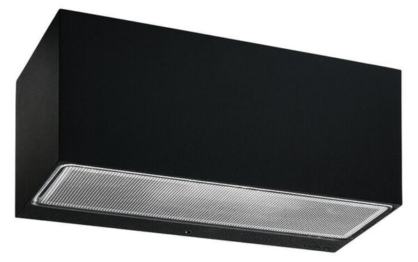 Asker Big Up/Down LED Aplica de Exterior Black - Norlys