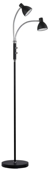 Lampadar Halo Design, Negru, Camera de zi, Metal