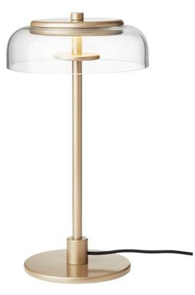 Lampă de masă Nuura Aps, Blossi, reglabil, Auriu / Alamă, Camera de zi, Metal, Scandinavă