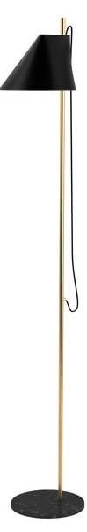 Lampadar Louis Poulsen, Yuh Brass, reglabil, Negru, Camera de zi, Metal, Design
