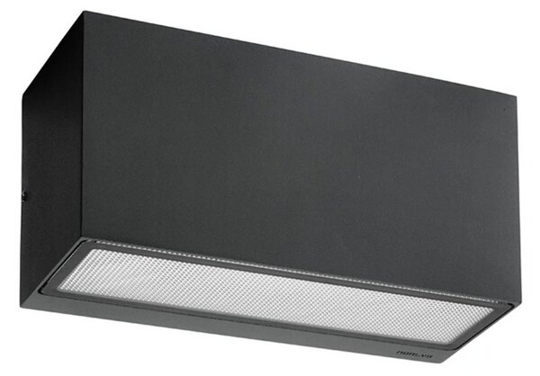 Asker Up/Down Aplica de Exterior L22,5 Graphite - Norlys