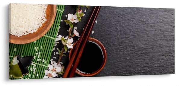 Tablou - Sushi (120x50 cm)