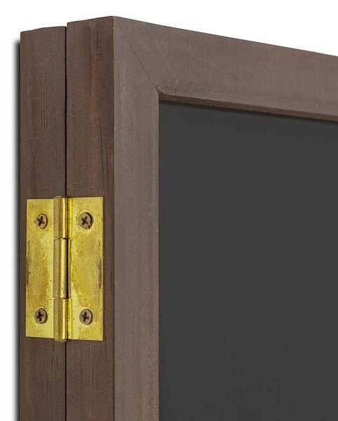 Vitrina magnetica din lemn A3, neagra